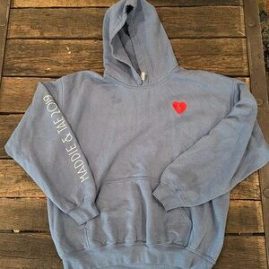 Maddie & Tae 2019 Tour hoodie blue lg